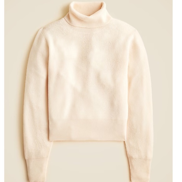 J. Crew Sweaters - J Crew Ribbed cashmere turtleneck sweater